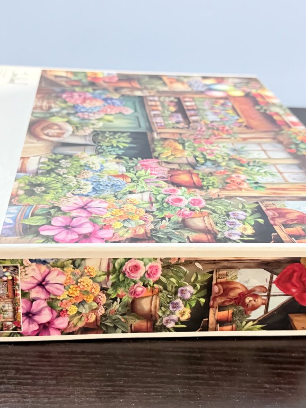 Buffalo Games--Tom Wood "The Flower Shop" 2000pc Jigsaw Puzzle--Used - Picture 4 of 7